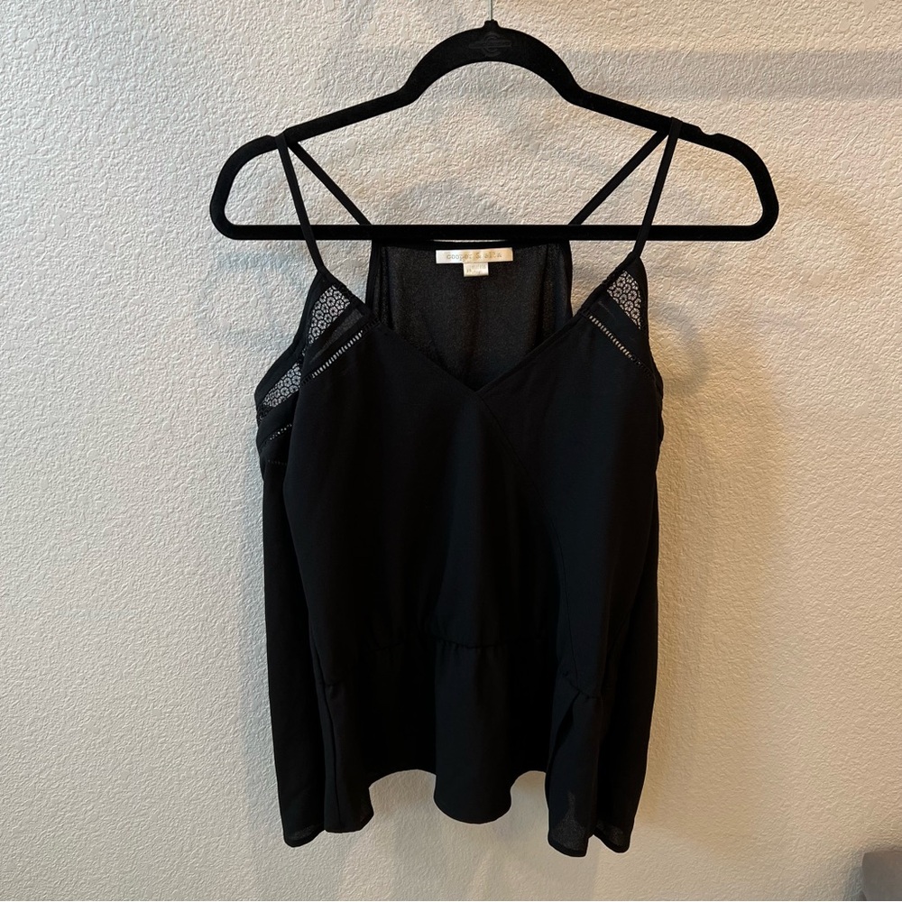 💗Cooper and Ella Black Off The Shoulder Top